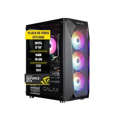 Imagem de Pc Gamer I7 10º 16Gb Ssd 960 Gtx 1660 - Amorimshop