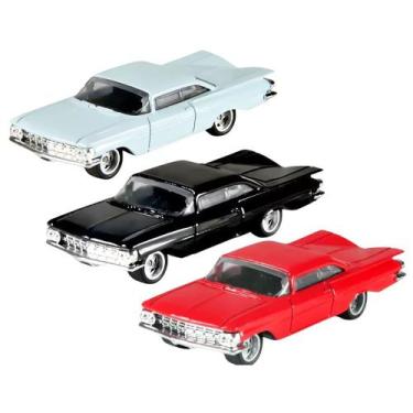 Imagem de Miniatura Carrinho Chevrolet Impala 1959 1:64 Coleção C/3 - CKS, Metal