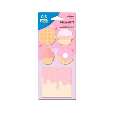 Imagem de Bloco Adesivo Colorido e Divertido Stick Fun e Candy CiS - CIS , DOCES