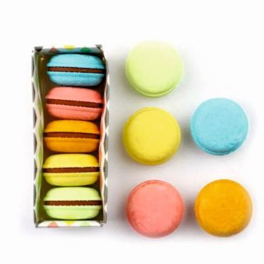 Imagem de Borracha Criativa Macaron Papelaria Divertida C/ 5 Eraser