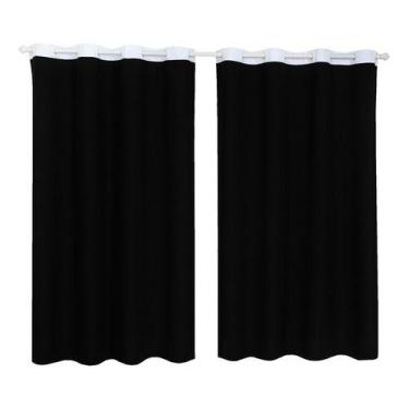 Imagem de Cortina De Tecido Oxford 1,80m X 2,80m Para Sala E Quarto - Campari, P