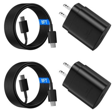 Imagem de Carregador Rápido USB-C Ubearkk 25W para Samsung Galaxy S22/S21/S20