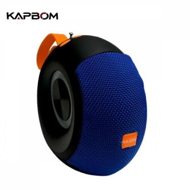 Imagem de Caixa de Som Portátil Bluetooth 8W Kapbom KA-8299, Camuflada, Bivolt