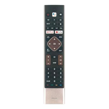 Imagem de Controle remoto de substituição HTR-U27A para TV por voz compatível com Haier 4K UHD Smart Android TV LE32K6600SG LE65K6600UG LE58U6900HQGA LE58U6900UG LE65U6900UG LE43K6600SG LE43K6700UG HTR-U2 7E