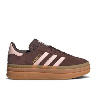 Imagem de adidas Gazelle Bold Tênis feminino, rosa gelado/ruivo/chiclete, tamanho 38