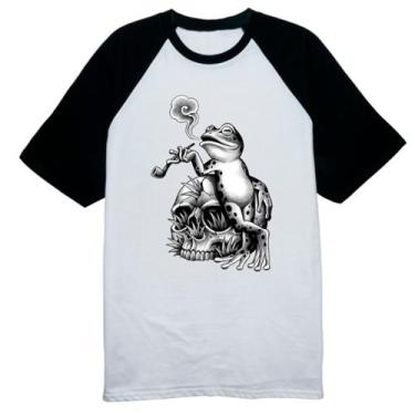 Imagem de Camiseta Raglan O sapo e o cachimbo - Alearts, G