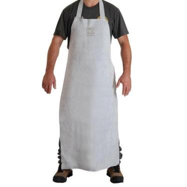 Imagem de Avental em Couro Protebom de Raspa, Sem Emenda, 120 X 60 cm