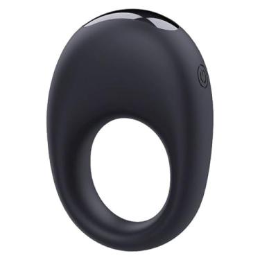 Imagem de Anel Peniano 7 Vibrações Silicone Flexível 8cm x 5,4cm Ring Z Recarregável Prolonga Ereção