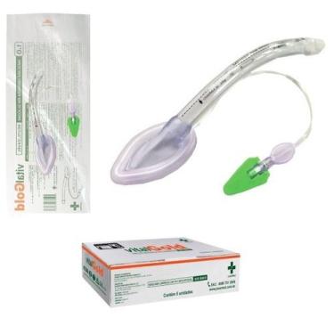 Imagem de Mascara laringea descartável supraglótico pvc vital gold, 2.5