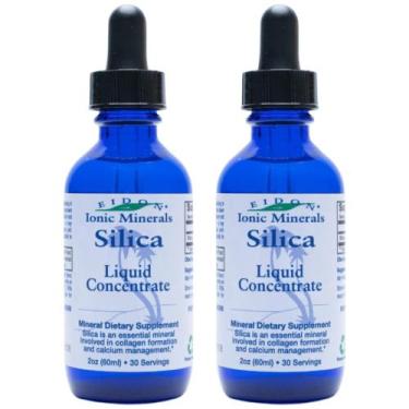 Imagem de Suplemento Eidon Liquid Silica Mineral - 2 Frascos de 60ml