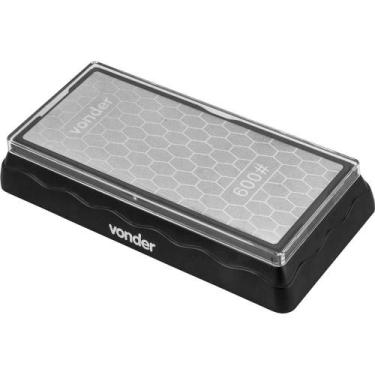Imagem de Pedra Afiar Diamantada Base 7' Dupla Face G 600/1200 Vonder