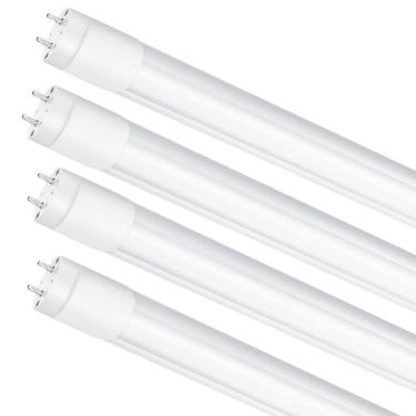 Imagem de W LightingWill Lightingwill Led T8 Light Tube 3Ft, Branco Natural 4000K, Bypass De Lastro Alimentado De Duas Extremidades, 2000 Lúmens 15 W (Equivalente Fluorescente 32 W), Tampa Fosca, Luminárias D