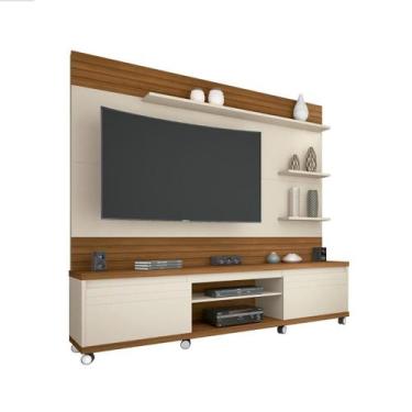 Imagem de Home Theater TV De Até 55 Polegadas Pés Em Rodízios Quatro Prateleiras