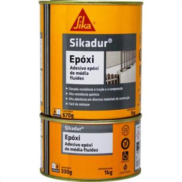 Imagem de Sikadur Epoxi Adesivo A''B'' Compound 1Kg - Marca não Definida