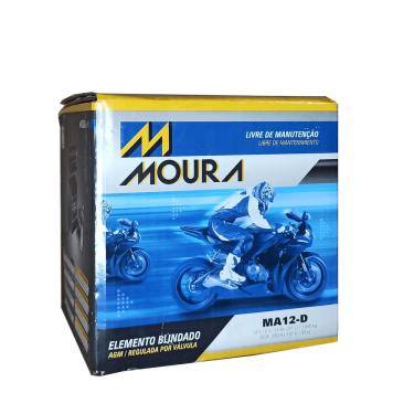 Imagem de Bateria Moura Moto – MA12-D – 12 Ah