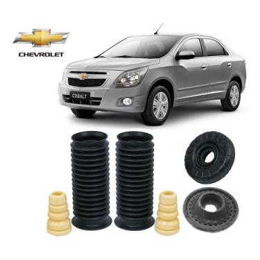 Imagem de Par Kit Do Amortecedor Dianteiro Coxim Batente Coifa Chevrolet Gm Cobalt 2011 2012 2013 2014 2015 2016 2017/... Original