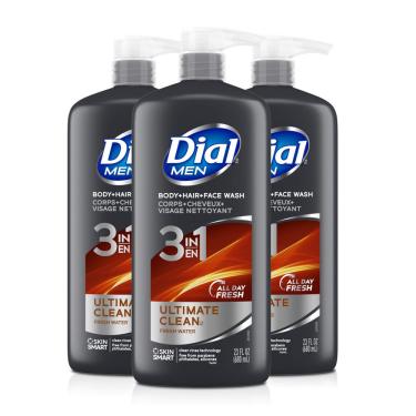 Imagem de Sabonete para corpo, cabelo e rosto Dial Men Ultimate Clean 2L