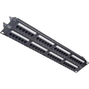 Imagem de Patch Panel Plus Cable, Cat5E,48 Portas, C/Guia, Cat.5E-La-P548