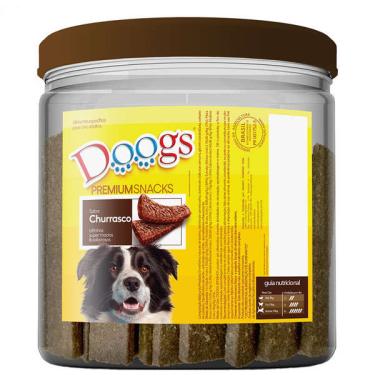 Imagem de Bifinho em Pote Doogs Premium para Cães Adultos Sabor Churrasco - 1Kg