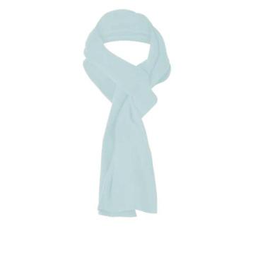 Imagem de Cachecol Unissex Soft 160cm x 25cm Preto  / Branco / Azul / Verde / Ma