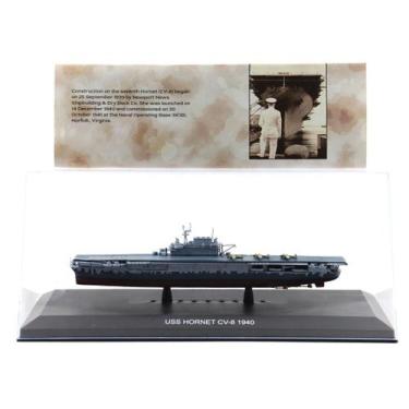 Imagem de Miniatura Navio Guerra Americano USS Hornet CV-8 1/1250 - MOTOR CITY C
