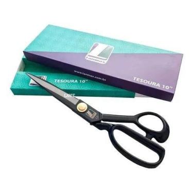 Imagem de Tesoura Costura Reforçada Profissional Alfaiate 12 poleadas titanium L