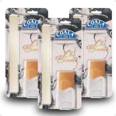 Imagem de Kit Coala: 3 Difusores De Aromas Chá Branco 100ml
