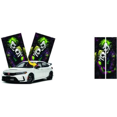 Imagem de Adesivo Personalizado Para Coluna Porta Carro Decorativo 022 - Resitan