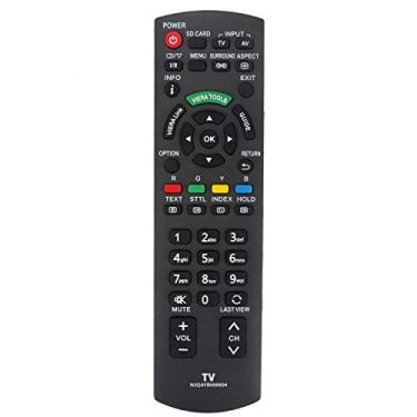 Imagem de Novo controle remoto de substituição N2QAYB000604 adequado para TV Panasonic TH-L32C30A TH-L32E3A TH-L32U30A TH-L32X30A TH-L32X50A TH-P50X30A TH-L42E3A TH-L42U30A TH-P42U30A TH-P42X30A TH-P50U30A TH-P50U30A TH-P50U50U50A TH-P50U50A TH-P50U50U50A