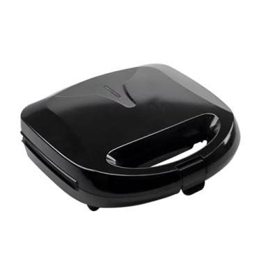 Imagem de Sanduicheira Multifuncional 3 Em 1 Torradeira Misteira Maquina Aparelho De Fazer Assar Waffles Misto Sanduiche Mini Donuts Bolinho De Fogão Eletrica 110V Preta Profissional