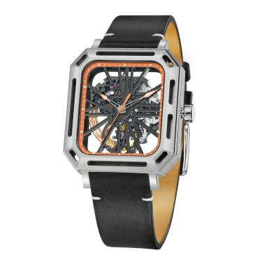 Imagem de Relógio Masculino Reef Tiger Obl-fm à Prova D'água Laranja