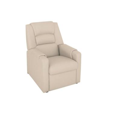 Imagem de Poltrona Reclinável P- Sala Eclipse Mandala Two Way Courano Bege - Probel