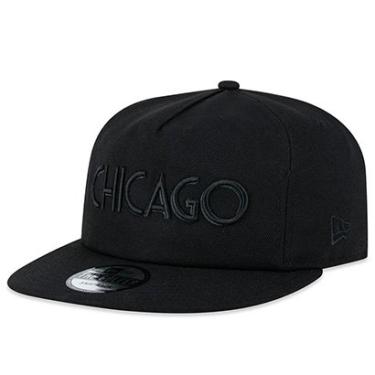 Imagem de Boné NBA Chicago Bulls The Golfer Back To Black New Era Masculino-Masculino