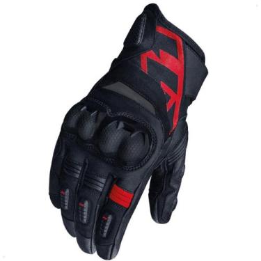 Imagem de Luva Impact 3 X11 Cano Curto C/Proteções Função Touchscreen, G, Preto+