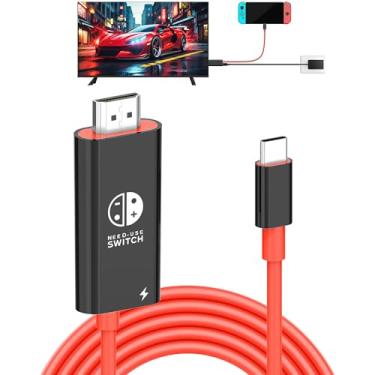 Imagem de Dnkeaur Docking Station Para Switch E Nintendo, Adaptador De Tv Portátil Com Suporte 4K A 30 Hz, Modo Compatível Steam Deck/Nintendo Oled, Acessórios Viagem