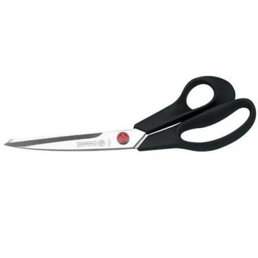 Imagem de Tesoura Costura Reforcada Preta Ponto Vermelho Mundial 690N-12