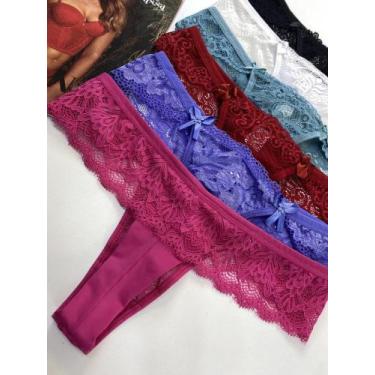 Imagem de Calcinha Fio Duplo - Rubia moda intima , Azul, M