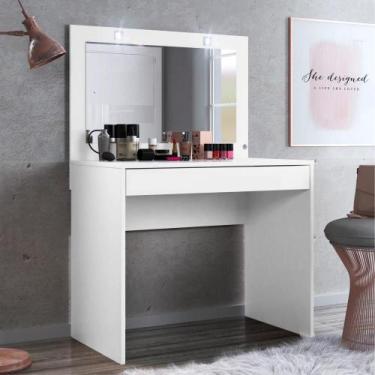 Imagem de Penteadeira Camarim Cooper Branco - CASA H