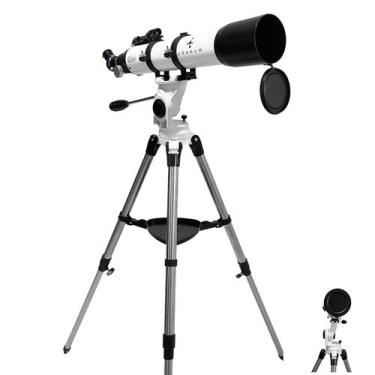 Imagem de Telescópio Refrator 90 700mm Tauro 2 Astronômico Observação Cativante 