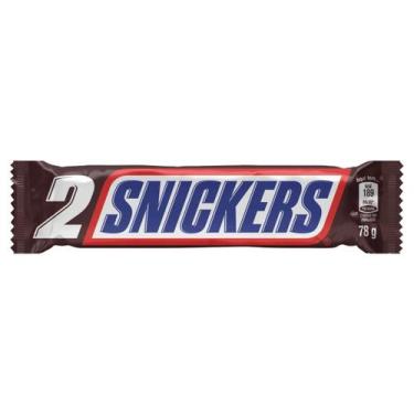 Imagem de Chocolate Snickers Pacote 78g 2 Unidades