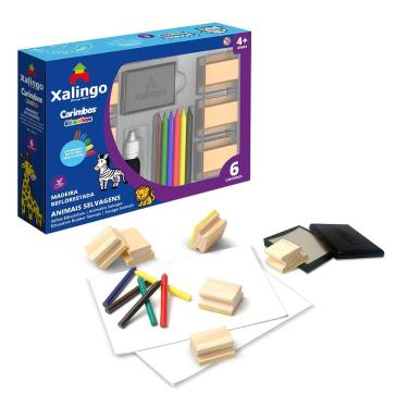 Imagem de Carimbos Educativos Animais Selvagens