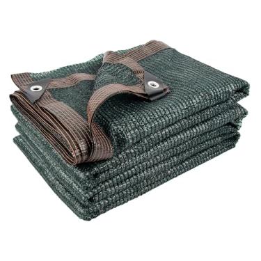 Imagem de Xlimin Tela De Sombra Verde 40% 20 X 48 Pés, Proteção Solar Externa Com Ilhós, Sombreamento Respirável Durável E Anticongelante Para Pátio, Jardim, Faça Você Mesmo, Cobertura Plantas, Estufa, Canil