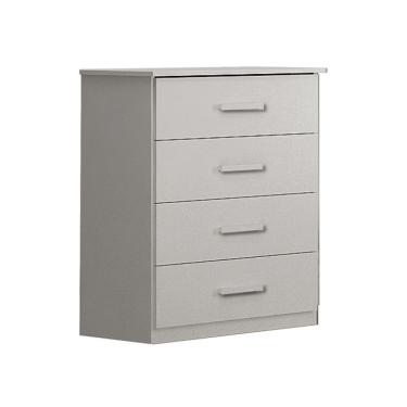 Imagem de Cômoda Rubi 4 Gavetas Branca