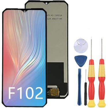 Imagem de SiuVorZhi Tela LCD compatível com Fossibot F102 Display LCD Touch Screen Repair Peças de reposição com ferramentas