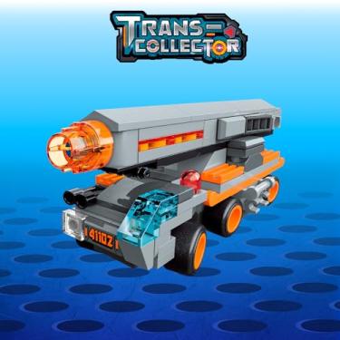 Imagem de Keepplay Bloco de Montar Super Canhão Laser TransCollector Veículos Blindados