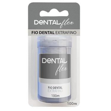 Imagem de Dentalflex Fio Dental Extra Fino, 100 Metros, Ideal para Dentes Muito Próximos e Usuári...