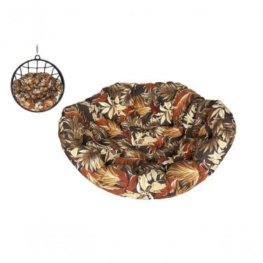 Imagem de Almofada Futon P/ Balanço Ninho Suspenso Riviera Marrom