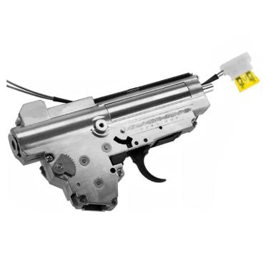 Imagem de Caixa De Engrenagens Completa Com Fiação Frontal Para Rifles De Airsoft Eletrico V3