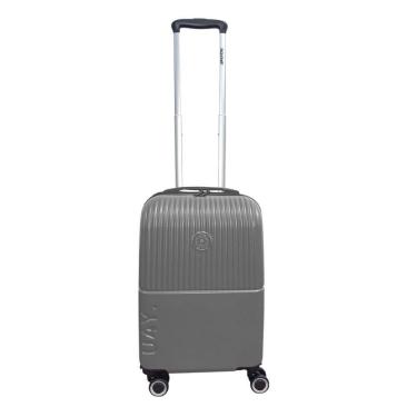 Imagem de Mala De Viagem Bordo Bagagem Cadeado Embutido Rodas 360 Abs