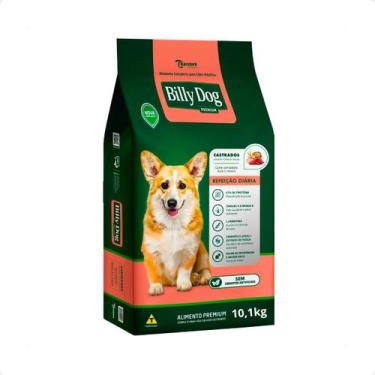 Imagem de Ração Billy Dog Refeição Diária Cães Castrados - 10,1Kg